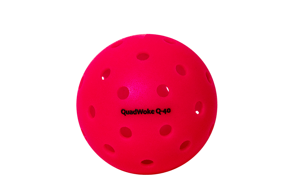 Q-40 Balls Neon Pink (6-Pack)