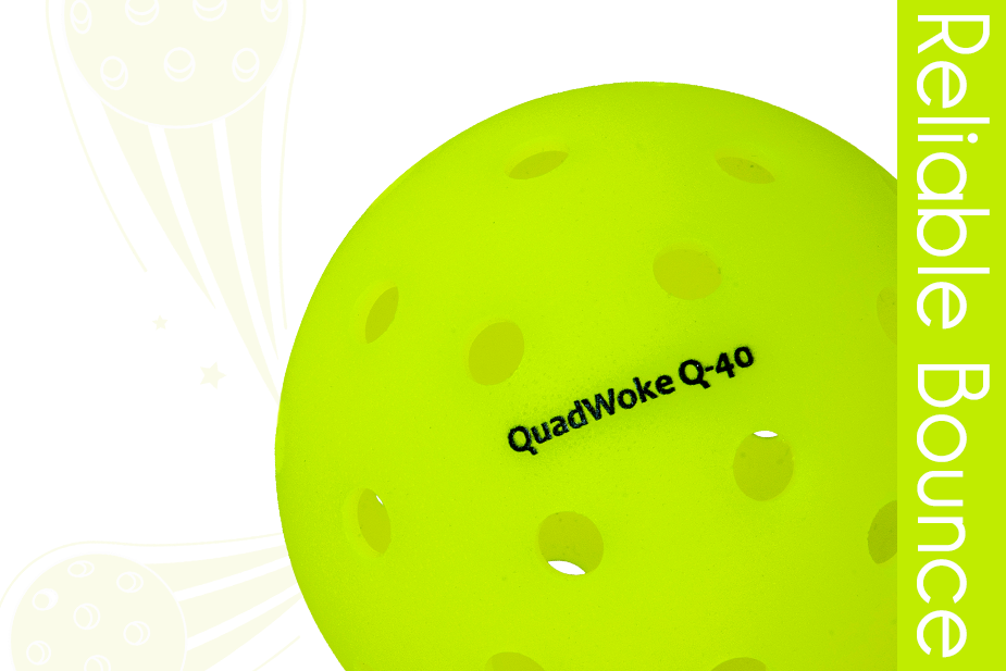 Q-40 Balls Neon Green (6-Pack)